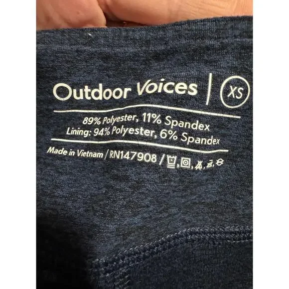 Outdoor Voices Jogger Leggings – Women’s-Blue Size XS - Picture 5 of 5